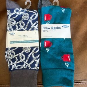 Mens trouser socks 2 pairs